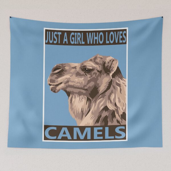 Item preview, Just a girl who loves - Camels designed and sold by GeoCreate.