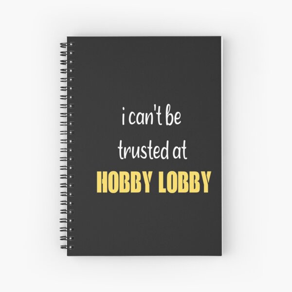 Hobby Lobby Spiral Notebooks for Sale