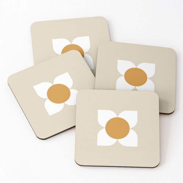 Item preview, Geo Floral Neutral Yellow designed and sold by susycosta.
