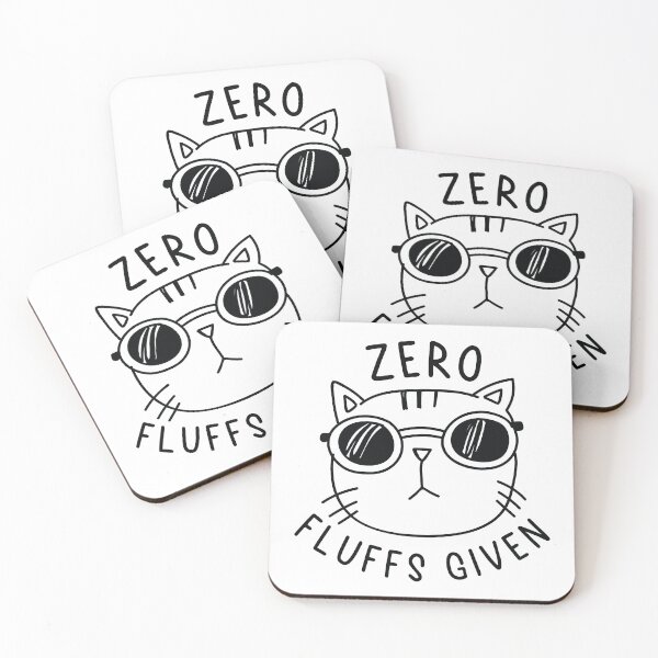 Item preview, Zero Fluffs Given designed and sold by cherrific.