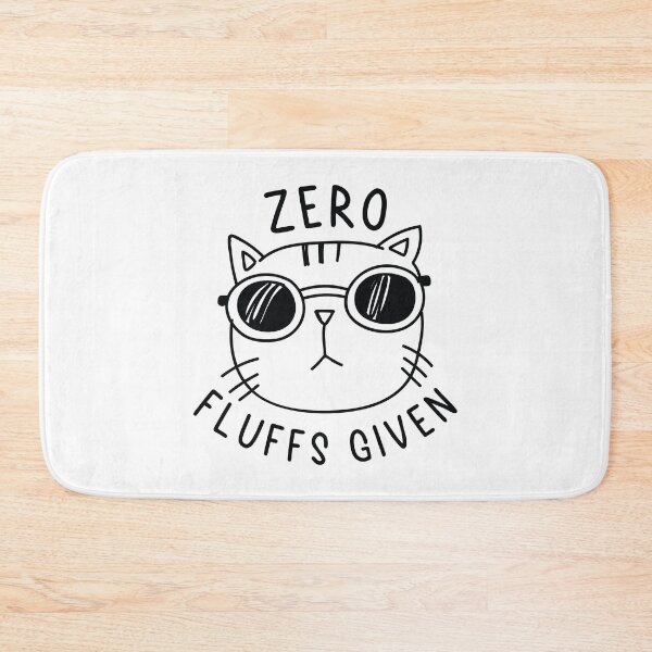 Item preview, Zero Fluffs Given designed and sold by cherrific.