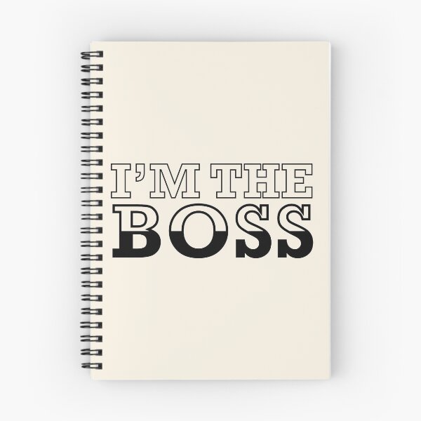 Item preview, I am the boss - For the boss - Bosses day - Leadership quotes for leader designed and sold by Alice-Elgawi.