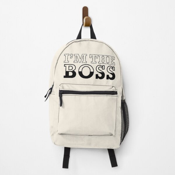 Item preview, I am the boss - For the boss - Bosses day - Leadership quotes for leader designed and sold by Alice-Elgawi.