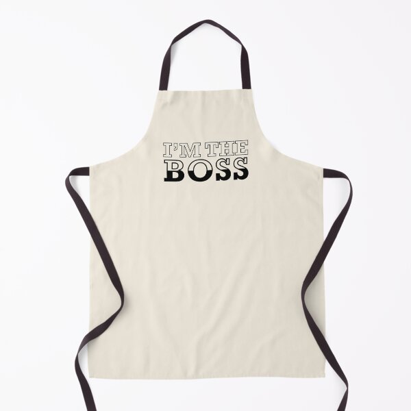 Item preview, I am the boss - For the boss - Bosses day - Leadership quotes for leader designed and sold by Alice-Elgawi.