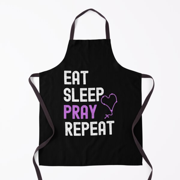 Aperçu de l'œuvre Mangez, dormez, priez, répétez, vous avez tous besoin de Jésus créée et vendue par SportyDogShop.