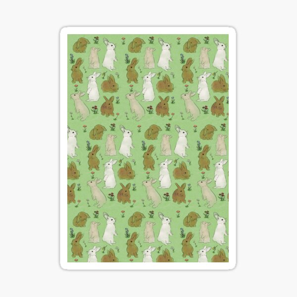 Item preview, The Rabbit Field designed and sold by hopefullydraw.