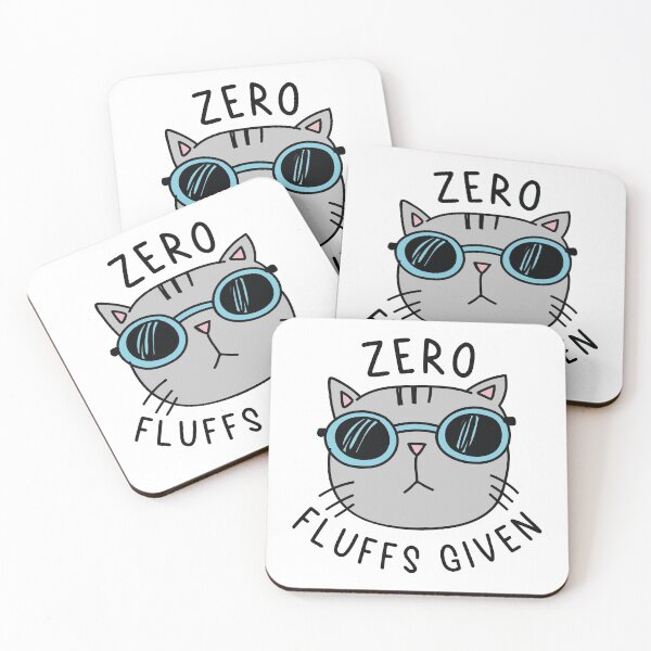 Item preview, Zero Fluffs Given designed and sold by cherrific.