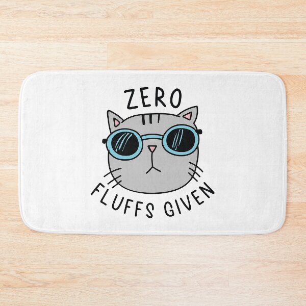 Item preview, Zero Fluffs Given designed and sold by cherrific.