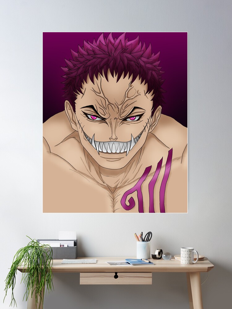 Big Mom Pirates Katakuri One Piece Baseball Jersey - Anime Ape