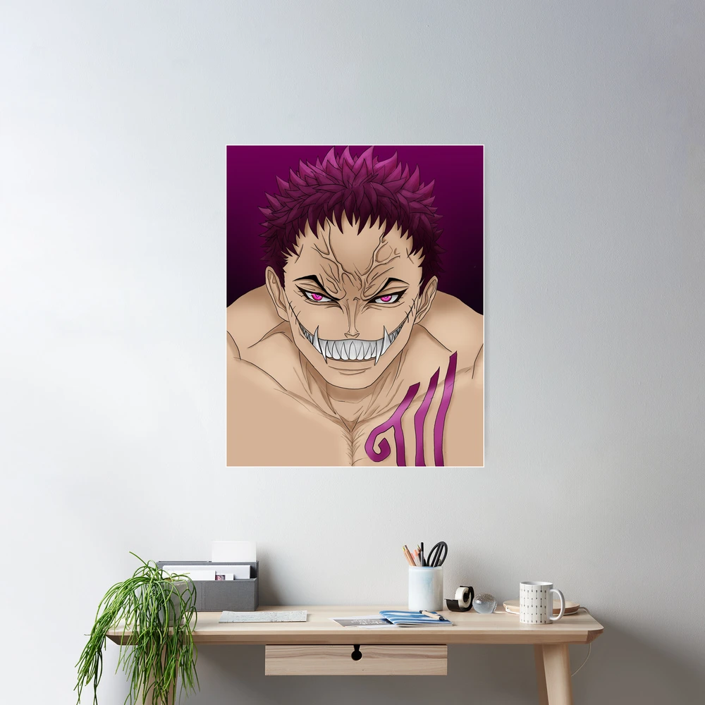 Charlotte Katakuri  Coasters (Set of 4) for Sale by Genjitsu-Art