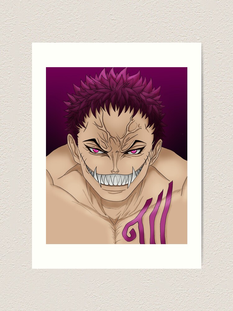 Charlotte Katakuri  Coasters (Set of 4) for Sale by Genjitsu-Art