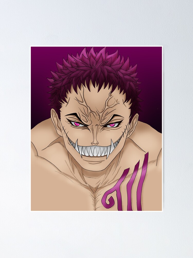 Poster One Piece Charlotte Katakuri Et La Lune De Sang