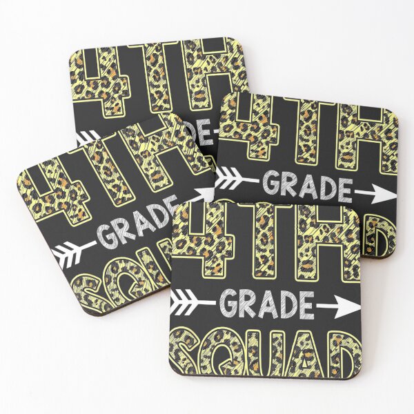Item preview, 4th Grade Squad Leopard Shirt Fourth Grade Teacher Student designed and sold by JorgekOquendo.