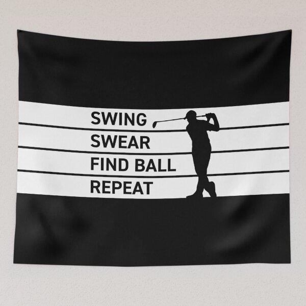 Item preview, Swing Swear Find Ball Repeat designed and sold by STUDIO-72.