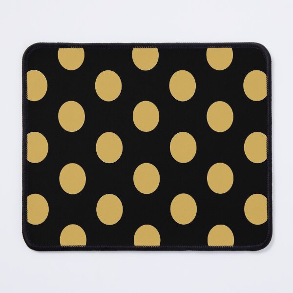 Item preview, Large GOLD and BLACK POLKA DOTS designed and sold by RachelMacht.