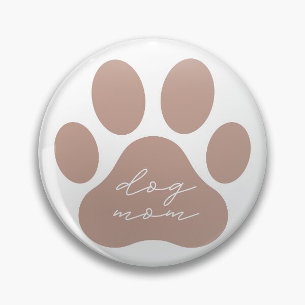 Item preview, dog mom paw (pink) designed and sold by byannagrace.