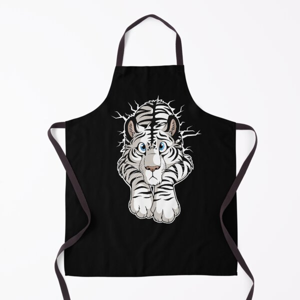 Item preview, STUCK White Tiger (white cracks) designed and sold by The Art of TaniDaReal.