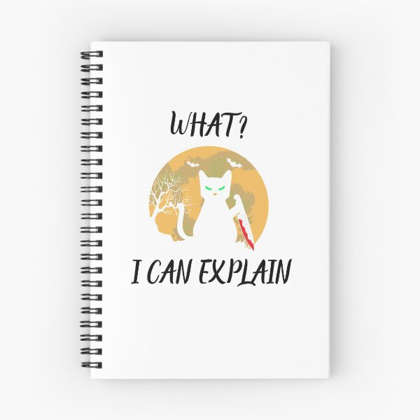 Item preview, What I Can Explain, Murder Kitten designed and sold by SportyDogShop.