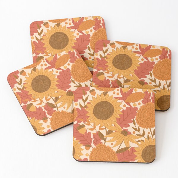 Item preview, Sunflowers + Mums designed and sold by latheandquill.