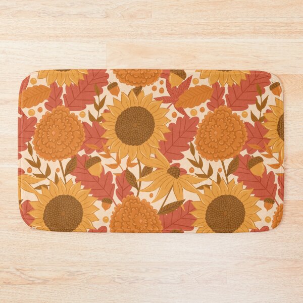 Item preview, Sunflowers + Mums designed and sold by latheandquill.