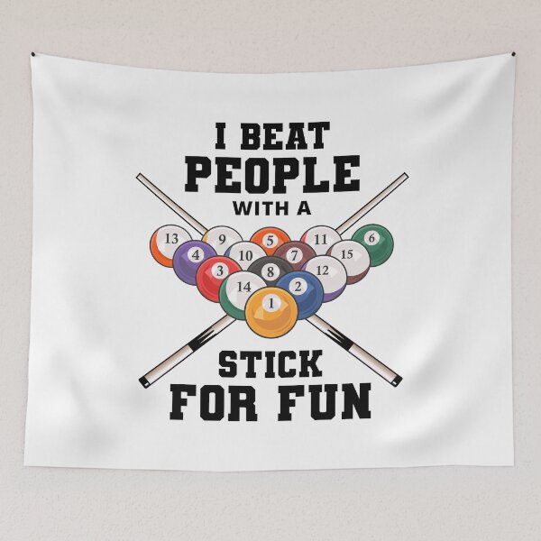 Item preview, Billiards Game Pool Player Cue Sports Funny Saying designed and sold by CuteDesigns1.