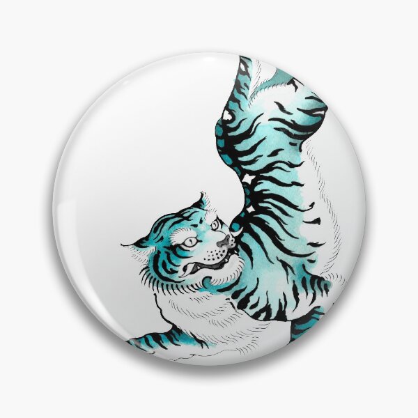 Item preview, Blue tiger designed and sold by MaxNorth.