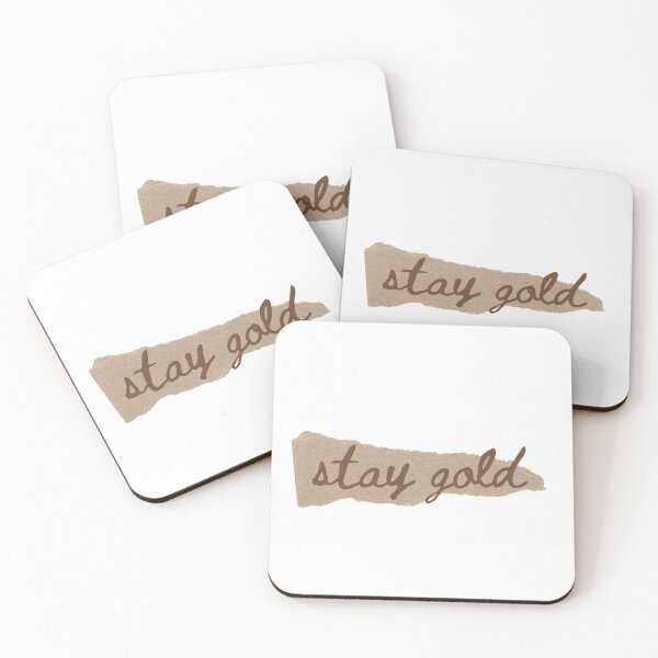 Item preview, Minimalistic Aesthetic "Stay Gold" designed and sold by allyzza.