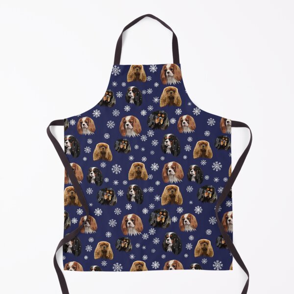 Item preview, Cavalier king charles spaniel christmas designed and sold by PawsoMania.