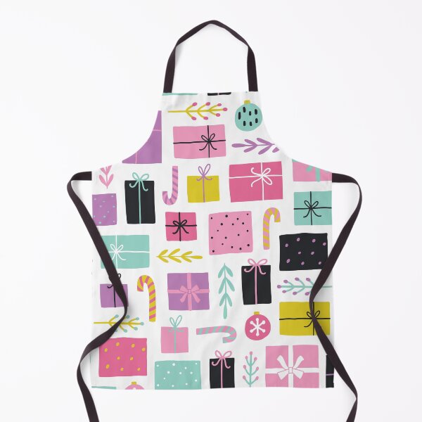 Item preview, Berry Cute Christmas Presents with Ornaments and Candy Canes designed and sold by Pink Pineapple Works.