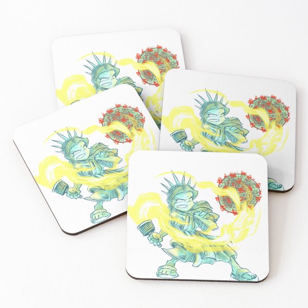 Item preview, Lady Liberty vs. Covid designed and sold by Joshua19Holley.