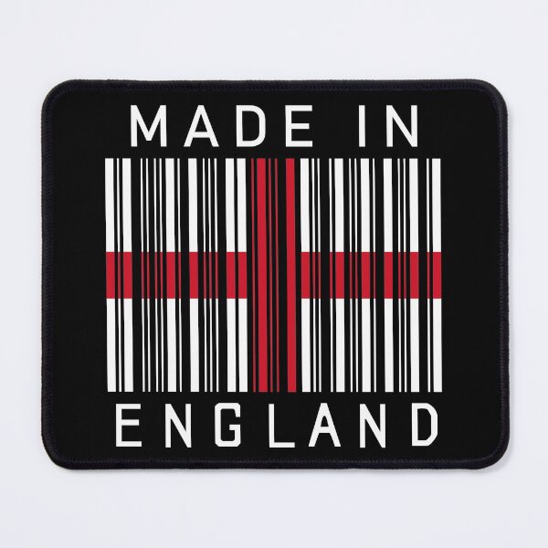 Item preview, Made In England Barcode Flag designed and sold by hockeng.