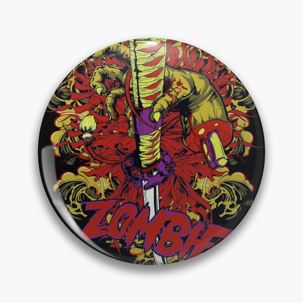 Item preview, zombie hand with katana sowrd designed and sold by Design Repo.
