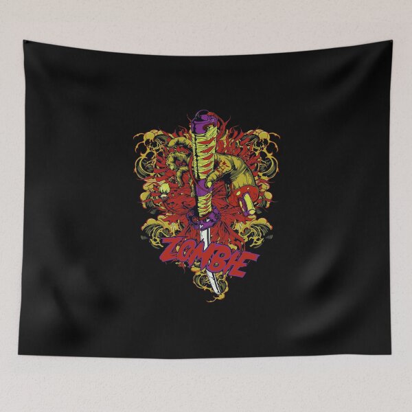Item preview, zombie hand with katana sowrd designed and sold by Design Repo.