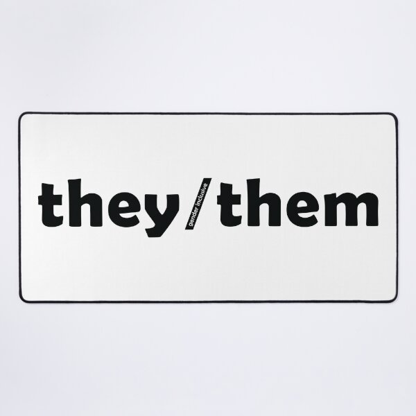 Item preview, they/them designed and sold by LPDesignsUK.