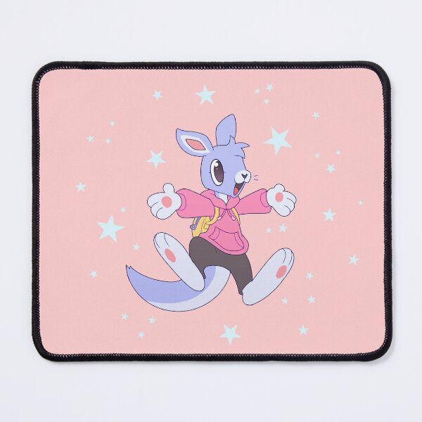 Item preview, Bouncy Blue Kangaroo designed and sold by ErmineEclair.