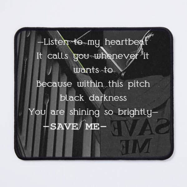 Item preview, BTS SAVE ME (ENGLISH LYRICS) designed and sold by Izzypark13.
