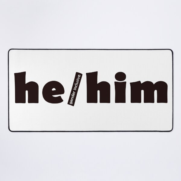 Item preview, he him designed and sold by LPDesignsUK.