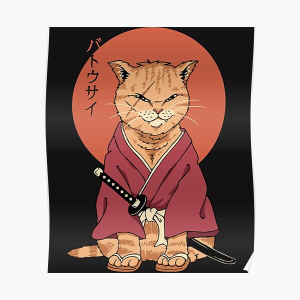 "Neko Battousai" Poster for Sale by MichaelK45 Redbubble