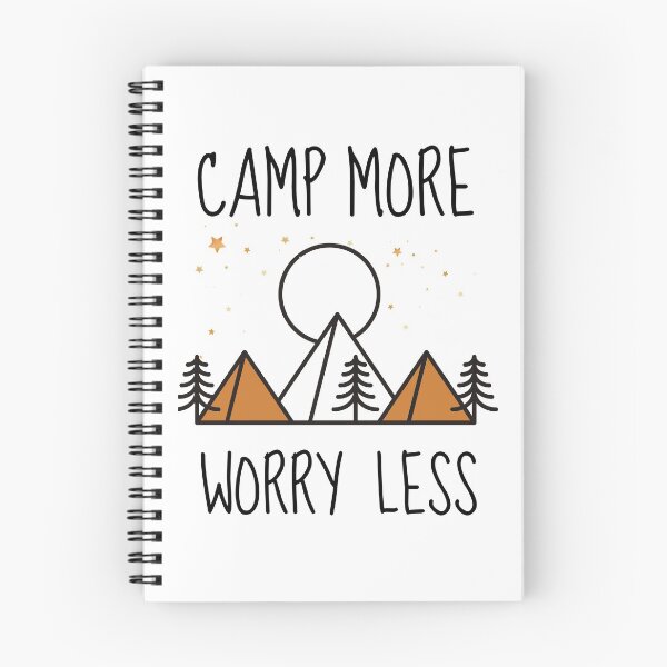 Item preview, Camp More Worry Less designed and sold by Y-Muqsit.