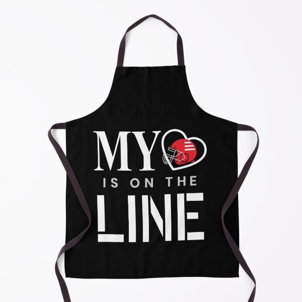 Item preview, American football my heart is on the line B designed and sold by Freewind-Studio.