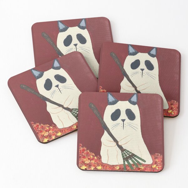Item preview, Frankie the Ghost Cat designed and sold by stephsthetic.