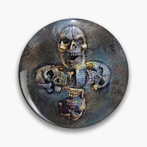 Item preview, Surreal Horror Skulls | Surreal Spooky Skulls TM11 designed and sold by triciakitty.