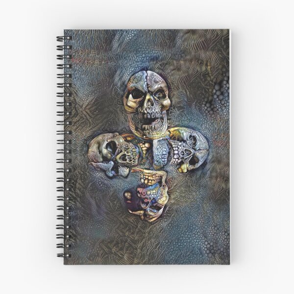 Item preview, Surreal Horror Skulls | Surreal Spooky Skulls TM11 designed and sold by triciakitty.