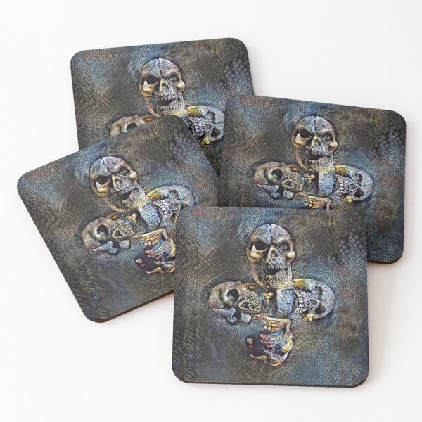 Item preview, Surreal Horror Skulls | Surreal Spooky Skulls TM11 designed and sold by triciakitty.