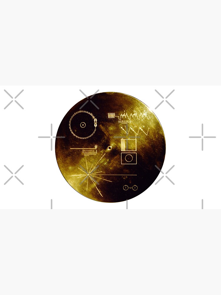 Voyager Spacecraft Golden Record by jutulen