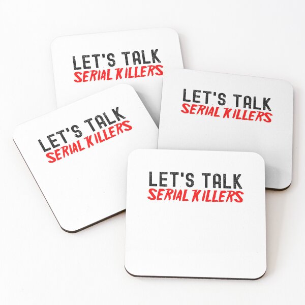 Item preview, Lets Talk Serial Killers, Lets Watch Scary Movies designed and sold by SportyDogShop.