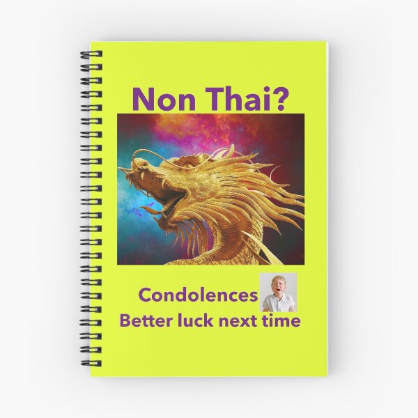 Item preview, "Condolences to Non Thais"  pl designed and sold by skoumpourdides.