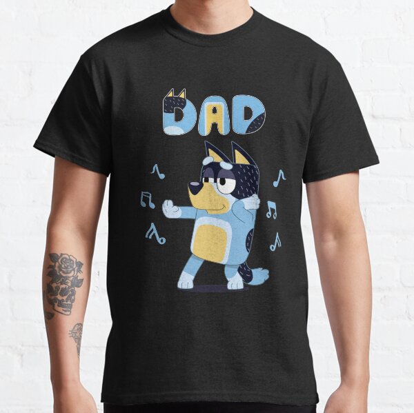 Fathers Blueys Dad Mum Love Father s Day Essential Classic T-Shirt