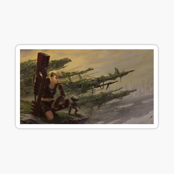 Lone Soldier by CHARRO Sticker