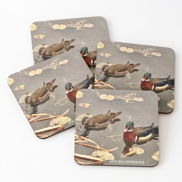 Item preview, Wood Ducks.  designed and sold by jansilversides.